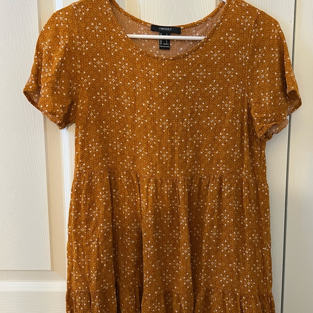 Mustard dress